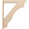 Ekena Millwork 5 1/2-in W x 34-in D x 40-in H Balboa Trad Rough Cedar Woodgrain TimberThane Outlooker, Primed Tan OUTUR055X34X40BOA04RCPR - alternate 6